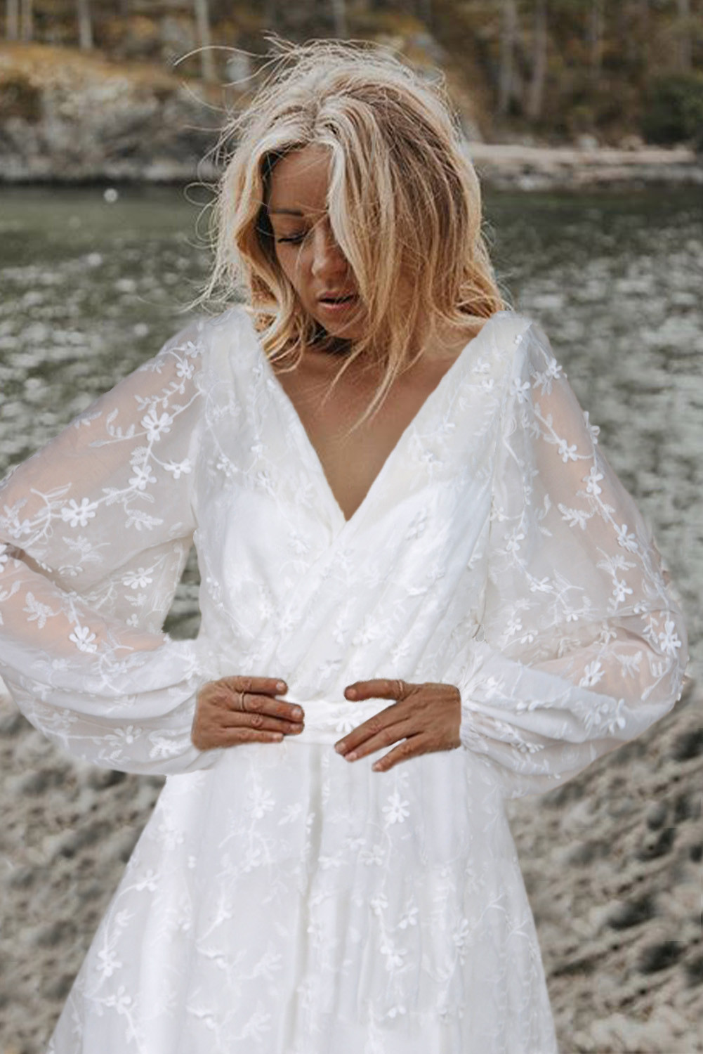 white-bishop-sleeves-lace-wedding-dress-plus-size-sochic